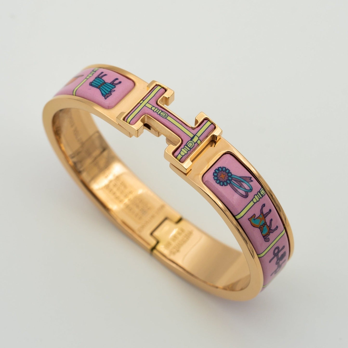 [Glimmer]H PINK GOLD BRACELET PINK CERAMIC