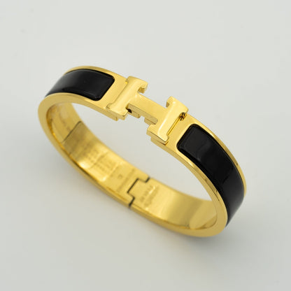 [Glimmer]H BLACK BRACELET