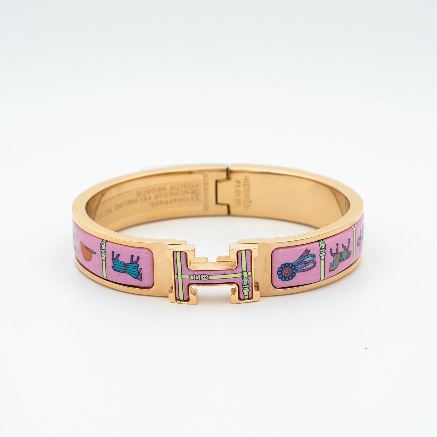 [Glimmer]H PINK GOLD BRACELET PINK CERAMIC
