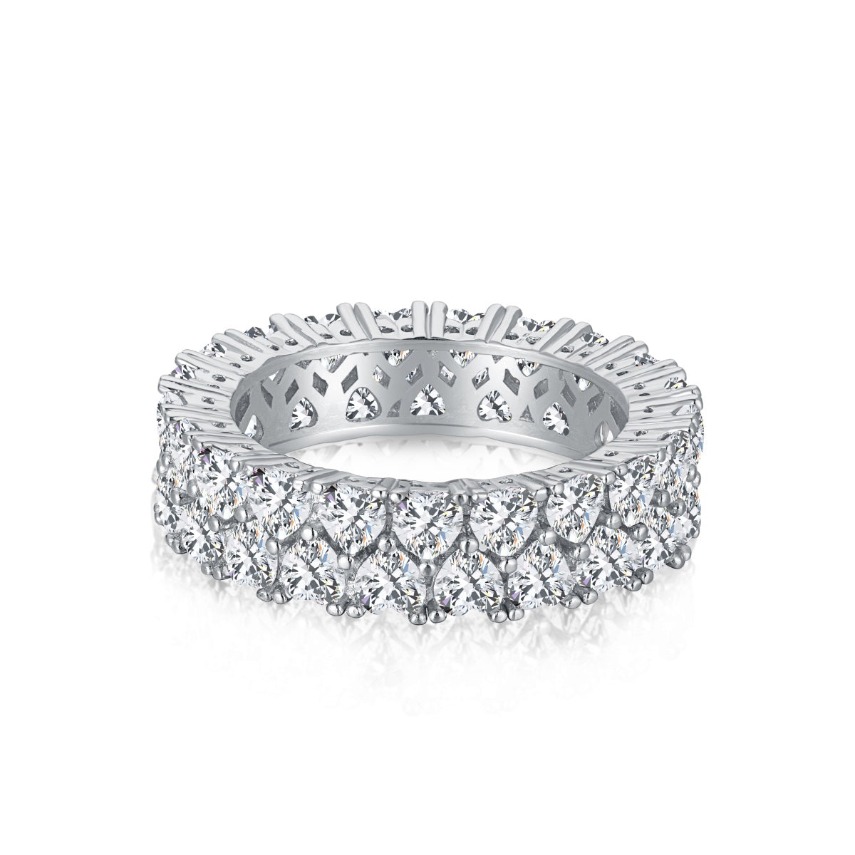 [Glimmer Jewelry]煌めくフルハートリング