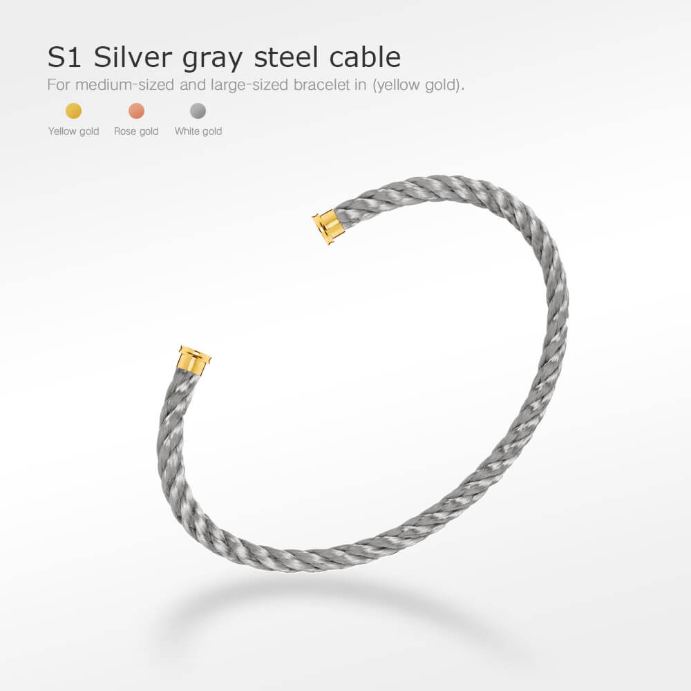 [Glimmer]FORCE SERIES BRACELET CABLES 50 CHOICES (DIY SELECTION)