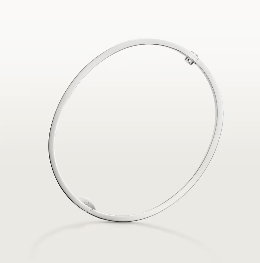 [Glimmer]NEW-LOVE-6.1MM-Width Diamond-Studded Bracelet