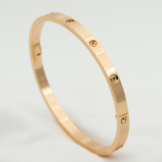 [Glimmer]LOVE BRACELET 3.65MM 10 DIAMONDS