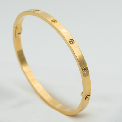 [Glimmer]LOVE BRACELET 3.65MM 10 DIAMONDS