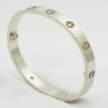 [Glimmer]LOVE BRACELET 6.1MM 4 DIAMONDS