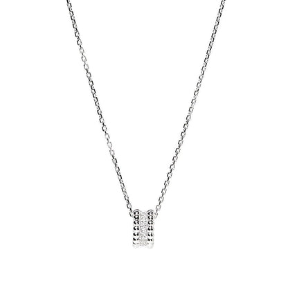[Glimmer]パーリーダイヤモンドネックレス