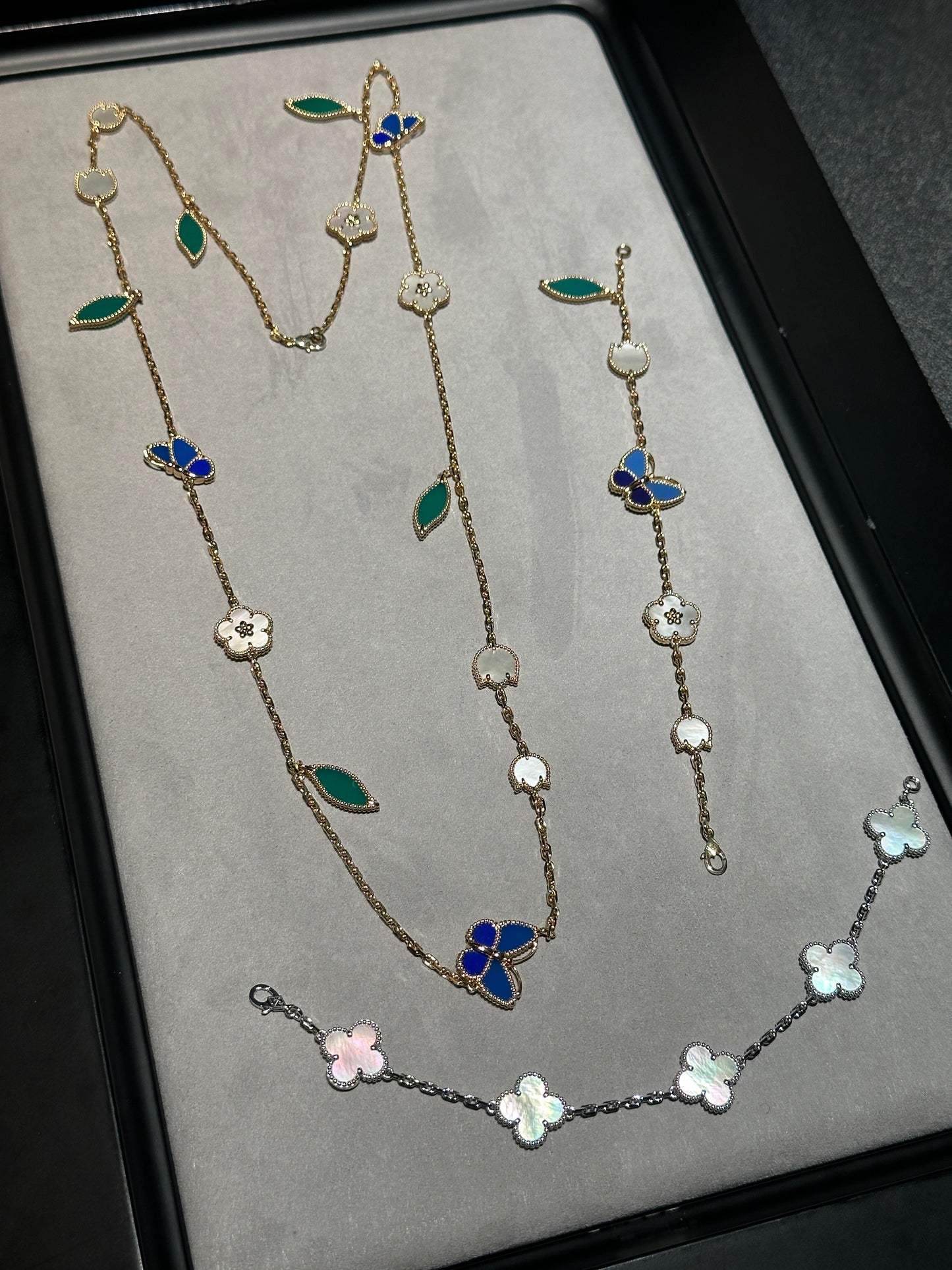 [Glimmer] 2026 NEW CLOVER 15 MOTIFS LUCKY NECKLACE
