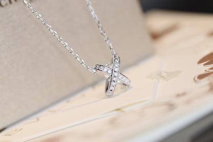 [Glimmer]JEUX DE DIAMOND NECKLACE