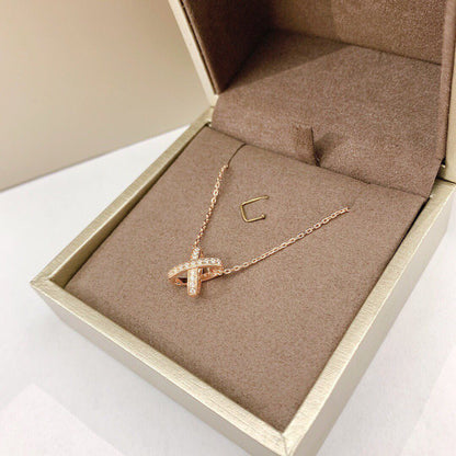 [Glimmer]JEUX DE DIAMOND NECKLACE