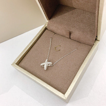 [Glimmer]JEUX DE DIAMOND NECKLACE