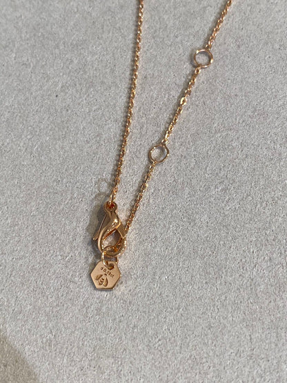 [Glimmer]BEE LOVE DIAMOND NECKLACE