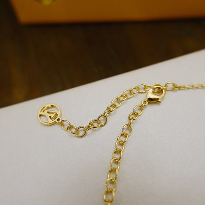 [Glimmer]BLOOMING SUPPLE NECKLACE BRASS