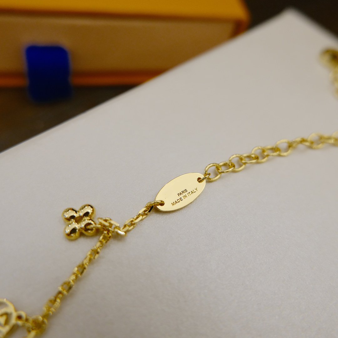 [Glimmer]BLOOMING SUPPLE NECKLACE BRASS