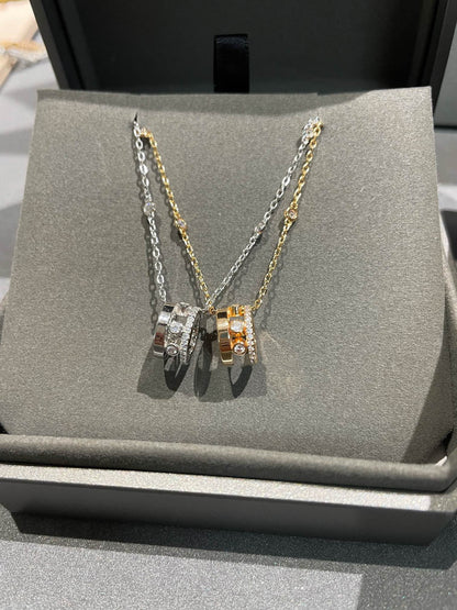 [Glimmer]CHAIN MOVE ROMANE PEDAND NECKLACE