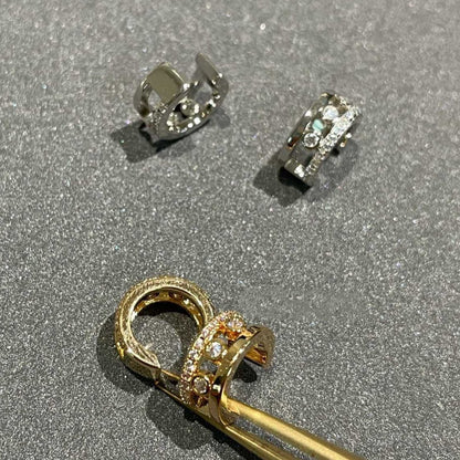 [Glimmer]MOVE ROMANE EARRINGS DIAMOND