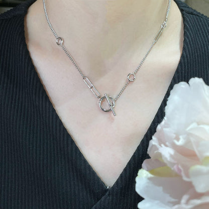 [Glimmer]HM STERLING CHAINE D'ANCRE HEART