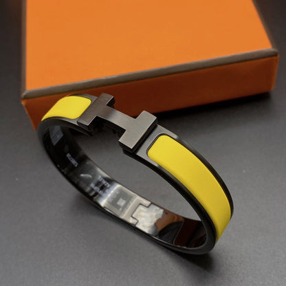 [Glimmer]CLIC HM SO BLACK YELLOW BRACELET