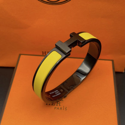 [Glimmer]CLIC HM SO BLACK YELLOW BRACELET