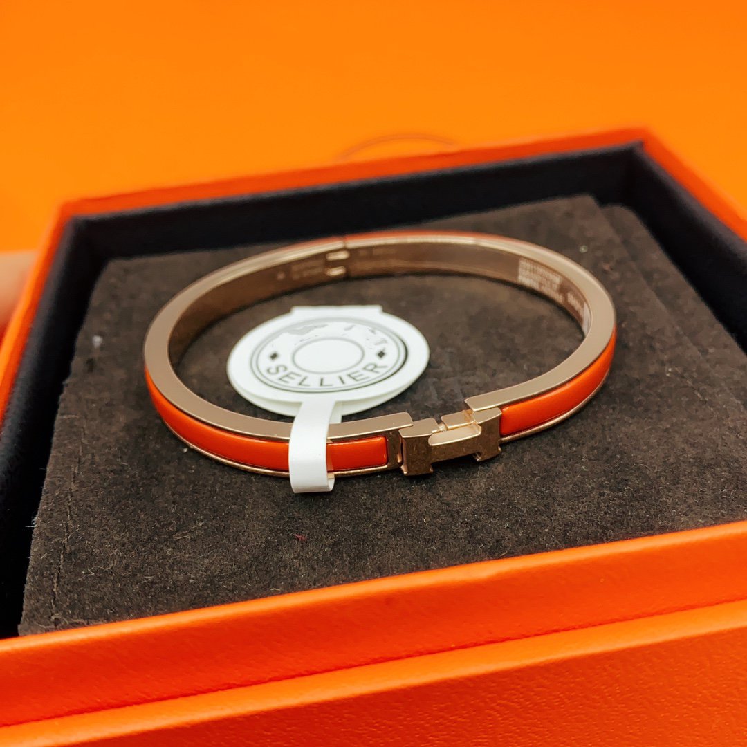 [Glimmer]CLASSIC HM CLIC RED 8MM ENAMEL BRACELET