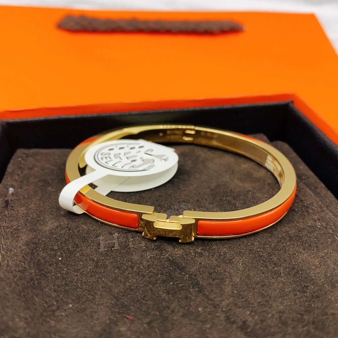 [Glimmer]CLASSIC HM CLIC RED 8MM ENAMEL BRACELET