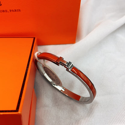 [Glimmer]CLASSIC HM CLIC RED 8MM ENAMEL BRACELET