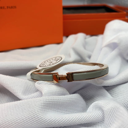 [Glimmer]CLASSIC HM CLIC GREEN 8MM ENAMEL BRACELET