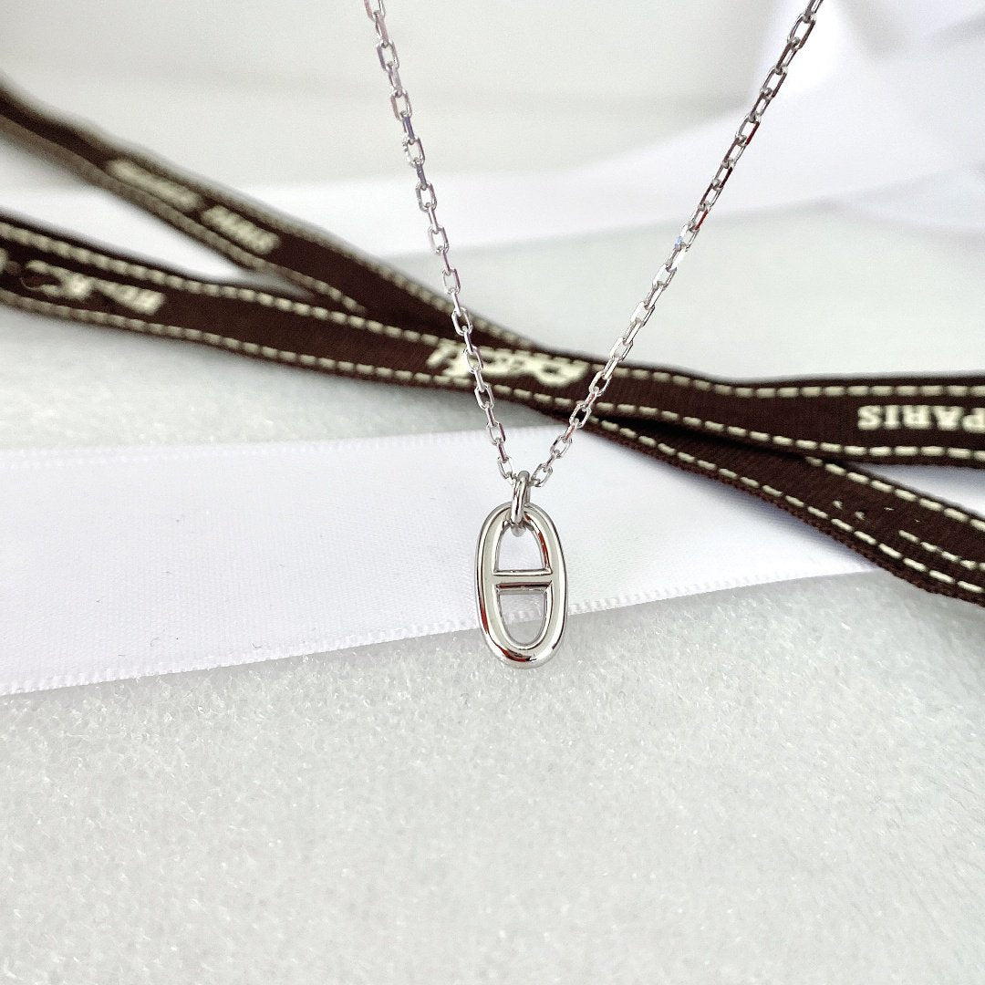 [Glimmer]HM PIG NOSE NECKLACE