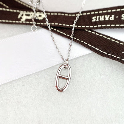 [Glimmer]HM PIG NOSE NECKLACE