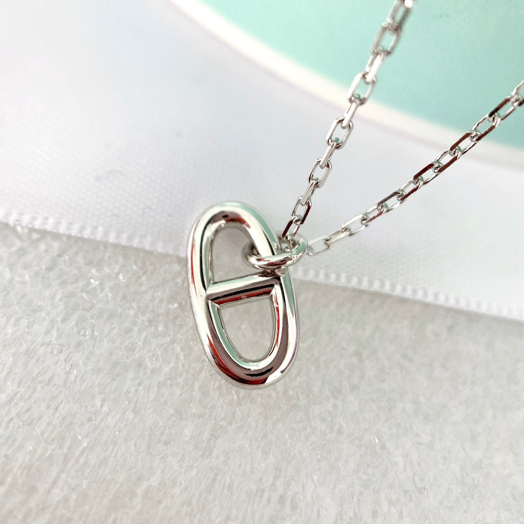 [Glimmer]HM PIG NOSE NECKLACE