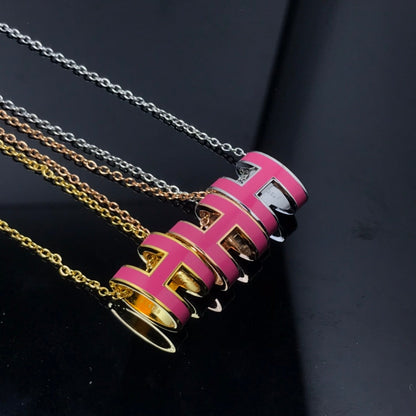 [Glimmer]H NECKLACE PINK
