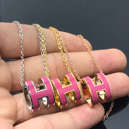 [Glimmer]H NECKLACE PINK