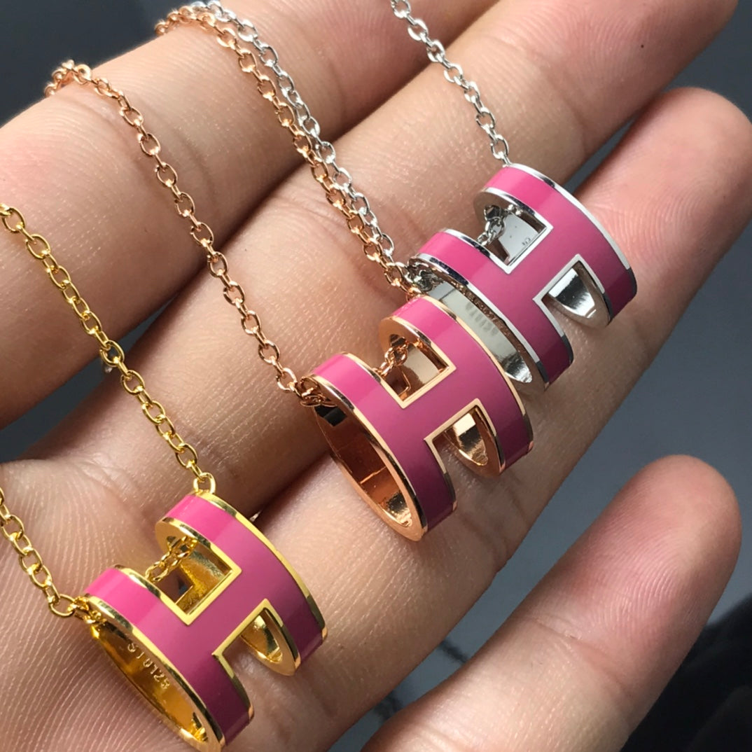 [Glimmer]H NECKLACE PINK