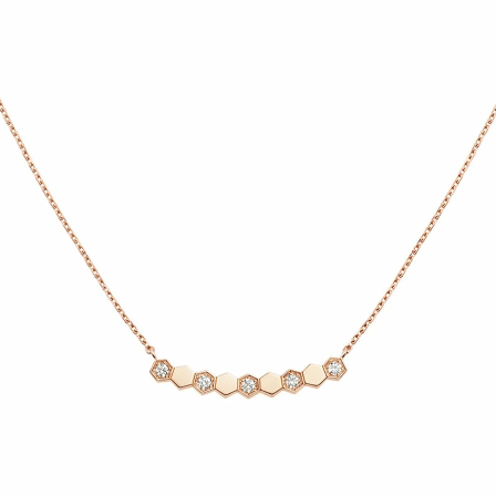 [Glimmer]BEE MY LOVE DIAMOND NECKLACE