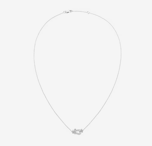 [Glimmer]FORCE 10 DIAMOND SILVER NECKLACE MINI MODEL