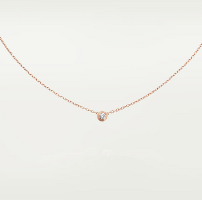 [Glimmer]DAMOUR DIAMOND NECKLACE