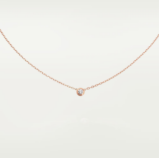 [Glimmer]DAMOUR DIAMOND NECKLACE