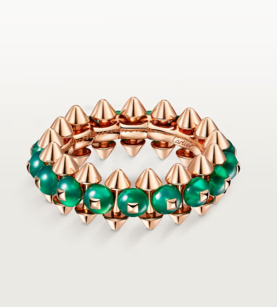 [Glimmer]CLASH ELEGANT Glimmer GOLD RING FEATURING NATURAL AGATE
