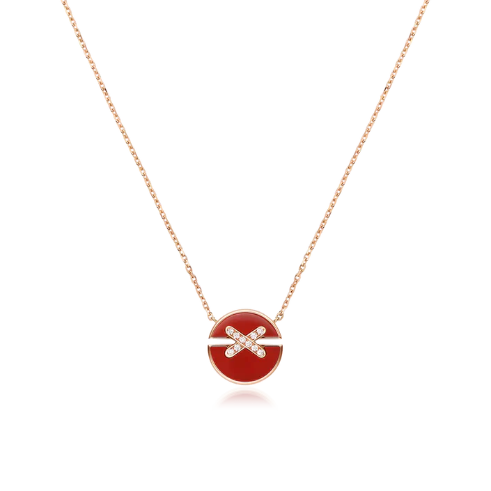 [Glimmer]JEUX DE Glimmer GOLD DIAMOND NECKLACE