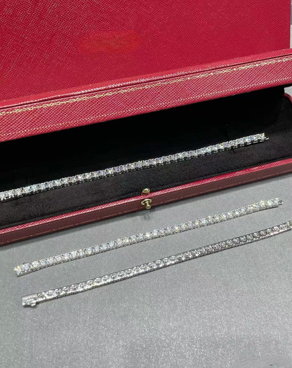 [Glimmer jewelrys]TENNIS BRACELET WITH FULL DIAMOND SETTING