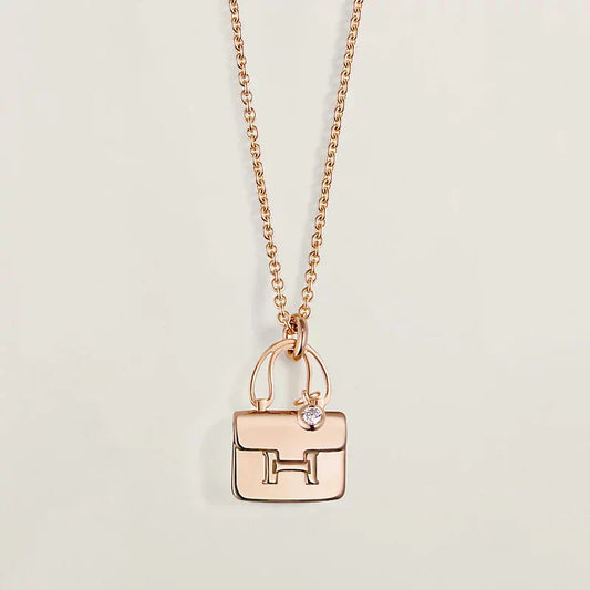 [Glimmer]AMULETTE PEDANT Glimmer GOLD NECKLACE