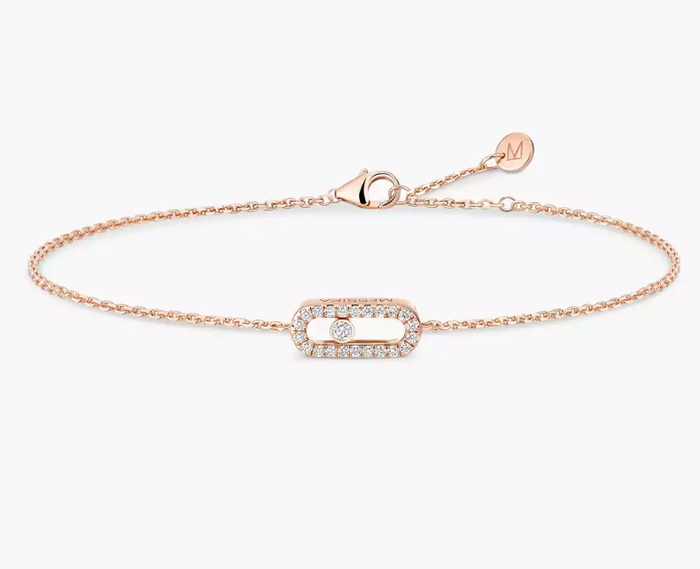[Glimmer]MS CARES FULL DIAMOND BRACELET