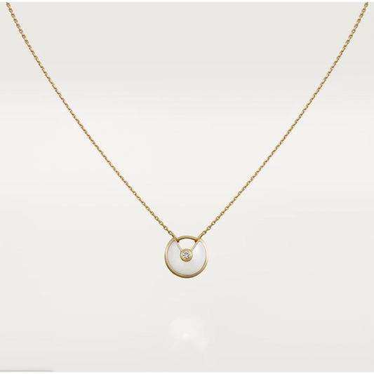 [Glimmer]AMULETTE Glimmer GOLD MOP NECKLACE