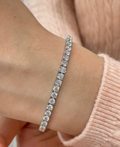 [Glimmer]  CLASSIC BASEBALL BRACELAT, 52 DIAMOND