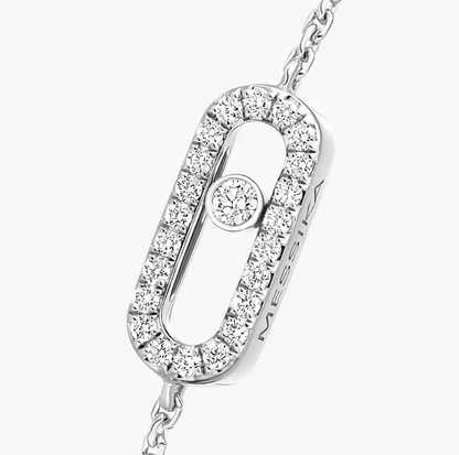 [Glimmer]MS CARES FULL DIAMOND BRACELET