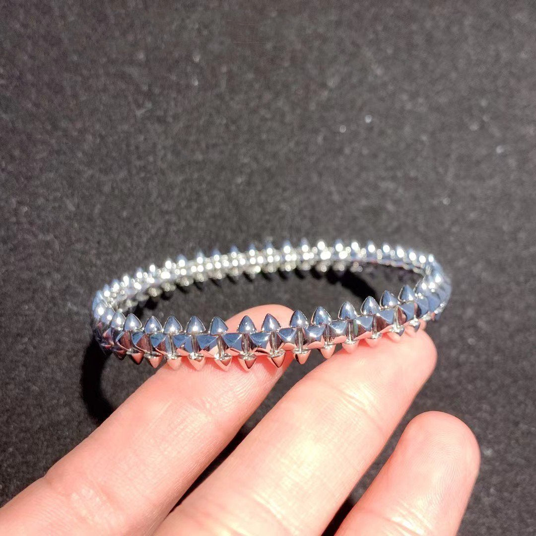 [Glimmer]CLASH SILVER BRACELET