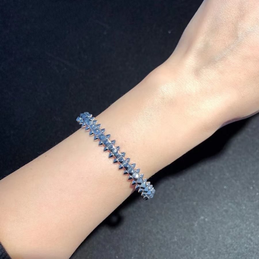 [Glimmer]CLASH SILVER BRACELET
