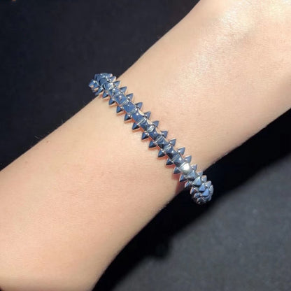 [Glimmer]CLASH SILVER BRACELET
