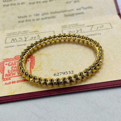 [Glimmer]CLASH GOLD BRACELET