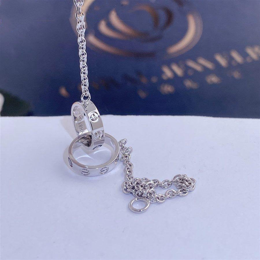 [Glimmer]LOVE BRACELET DOUBLE RING