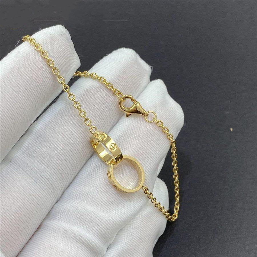[Glimmer]LOVE BRACELET DOUBLE RING